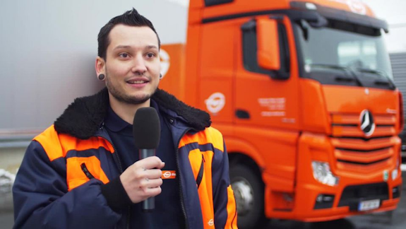 Lkw Fahrer*in als Springerfahrer